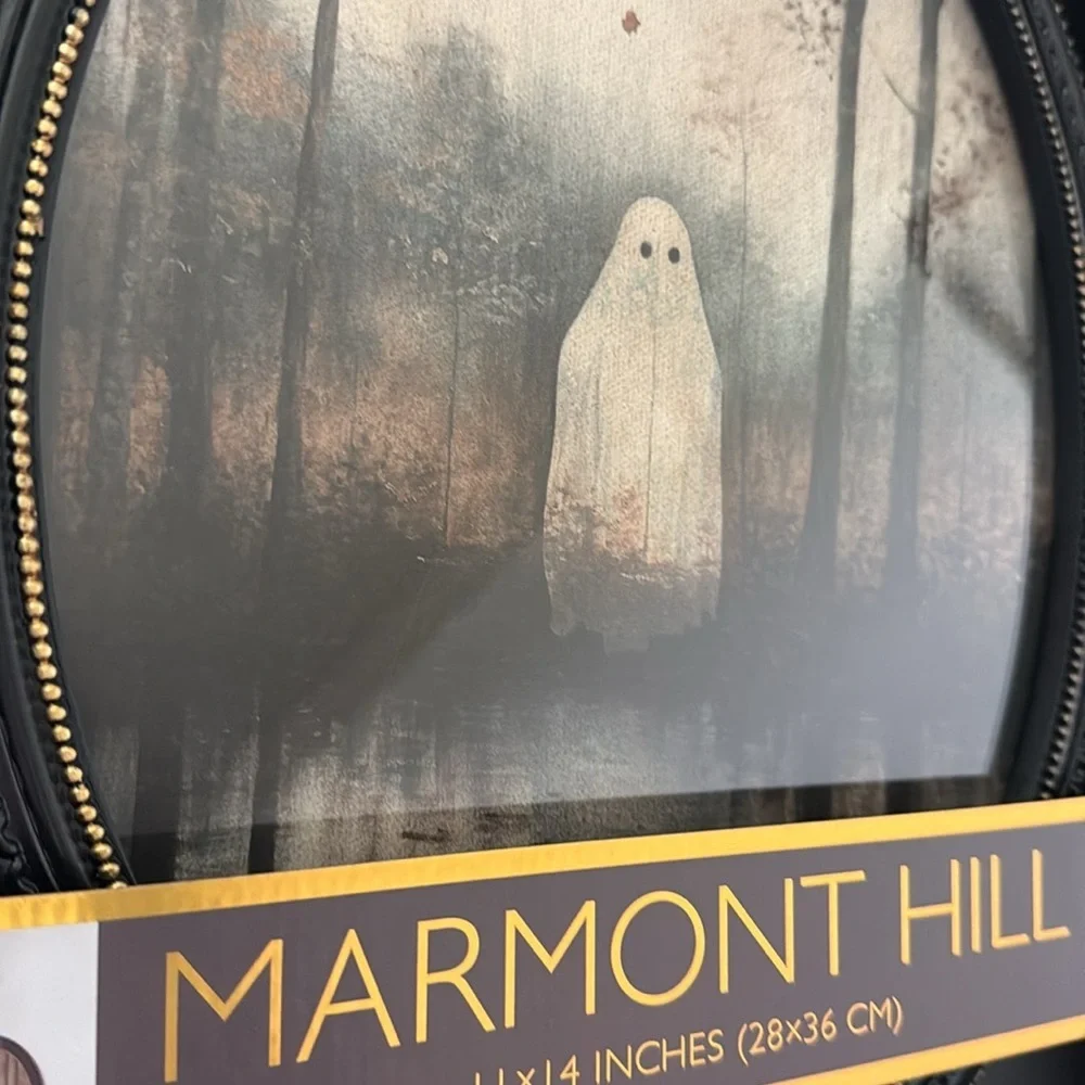 Marmont Hill Ghost Framed Wall Art HALLOWEEN Decor Spooky 11x14